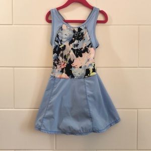 Gymboree activewear dress with short insert size small